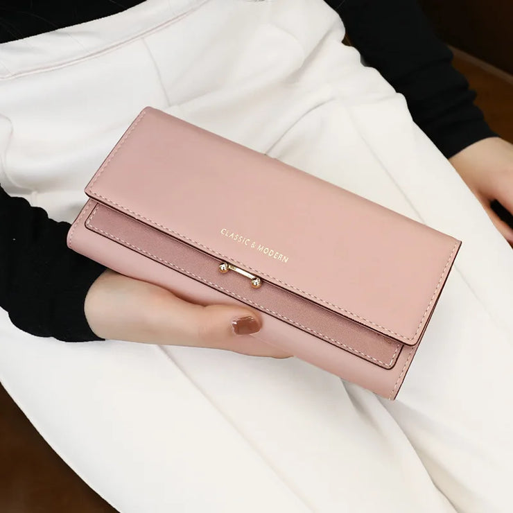 2023 Brand Luxury Women Wallet Long Purse Clutch Large Capacity Female Wallets Lady Phone bag Card Holder Carteras Mujer