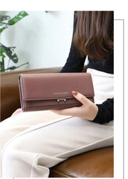 2023 Brand Luxury Women Wallet Long Purse Clutch Large Capacity Female Wallets Lady Phone bag Card Holder Carteras Mujer