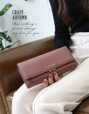 2023 Brand Luxury Women Wallet Long Purse Clutch Large Capacity Female Wallets Lady Phone bag Card Holder Carteras Mujer