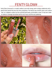 FB Gloss Bomb Cream Heat High Shine Lip Gloss Glitter Moisturizing Plumper Long Lasting Liquid Lipstick 9ml