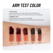 5 Colors Waterproof Lip Liner Peel Off Tattoo Lipgloss Lasting Matte Lip Tint Brown Contour Tear-off Lips Makeup Stain Cosmetics