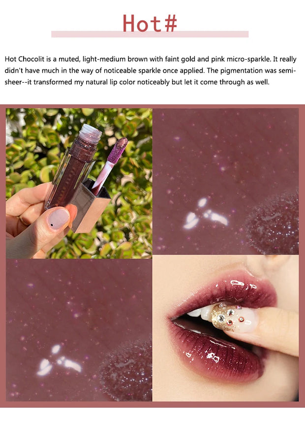 FB Gloss Bomb Cream Heat High Shine Lip Gloss Glitter Moisturizing Plumper Long Lasting Liquid Lipstick 9ml